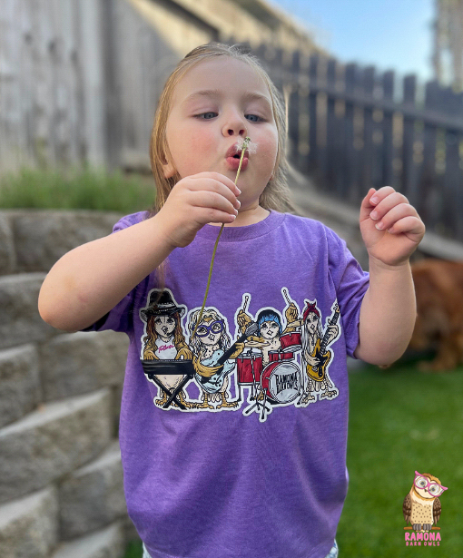Toddler Tee with The Band Design