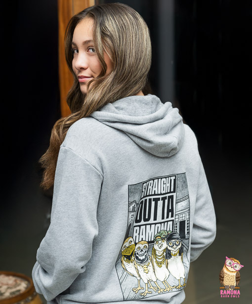 Hoodie with The Back Logo